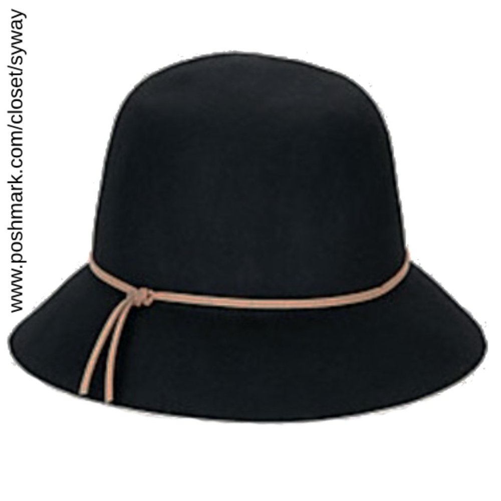 Round Brim Felt Wool Hat